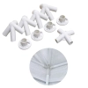 Kit Conectores Reposio 9 Peas para Tenda Gazebo 3x3 M Base e Topo