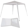 Kit Tenda Gazebo de Encaixe Branca 2,40 M X 3 M + 2 Paredes Mor