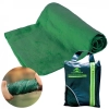 Toalha Microfibra Ultra Absorvente Verde Travel Guepardo