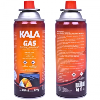 Cartucho de Gs Butano/Propano para Maarico 227g 410ml Kala