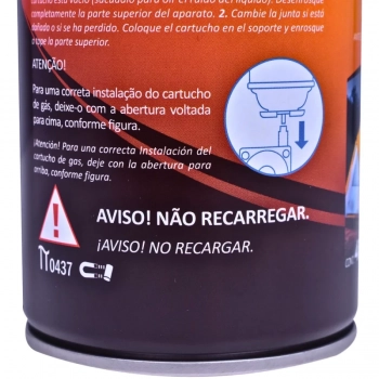 Kit Refil de Gs 5 Unidades para Fogareiros e Maaricos