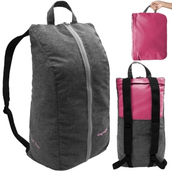 Kit Mochila Bolsa Conquista 18 L Base Lite Azul + Mochila Bolsa 18 L Base Lite Rosa