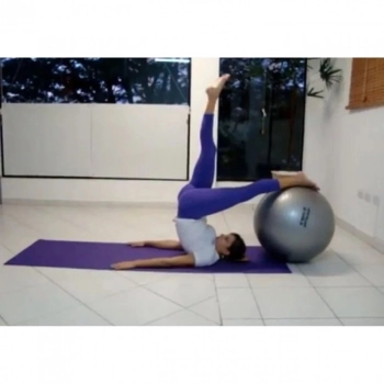 Bola Pilates Sua 65 Cm Liveup Azul