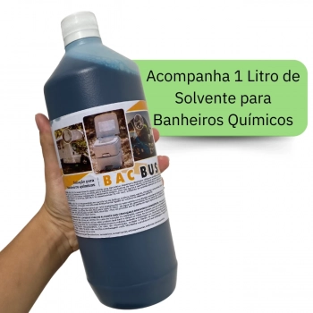 Solvente Bac Bus 1 Litro Ntk para Sanitrio / Banheiro Qumico Nautika