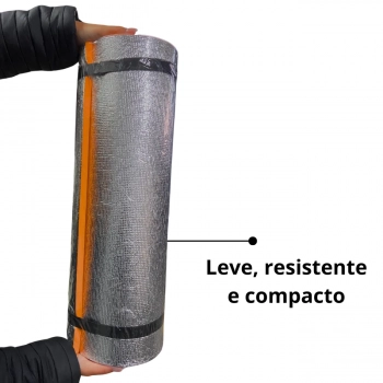 Colchonete Isolante Trmico Aluminizado para Camping Kala