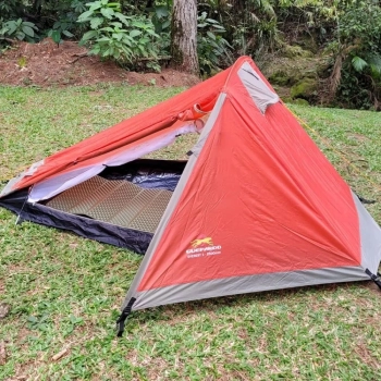 Kit Barraca Everest 1 Pessoa 2500mm + Isolante Termico Inflvel Camping 1,83 M Ultra Light