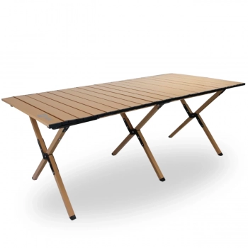 Mesa Dobrvel Ntk Frade 120 Cm X 60 Cm Porttil em Ao para Camping e Pesca