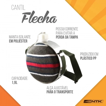 Cantil Flecha 1,9 Litros Ala Ajustvel Nautika