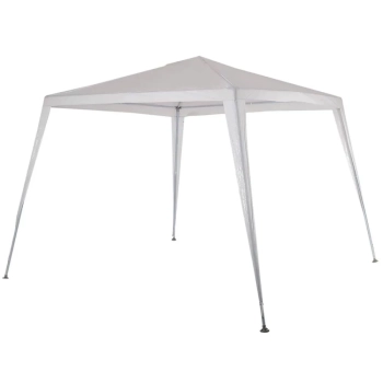 Kit Tenda Gazebo de Encaixe Branca 2,40 M X 3 M + 2 Paredes Mor